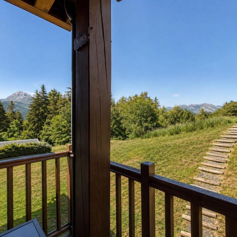 Appartement cosy avec balcon en montagne pour 6/7 personnes - Two-Bedroom Apartment - 11