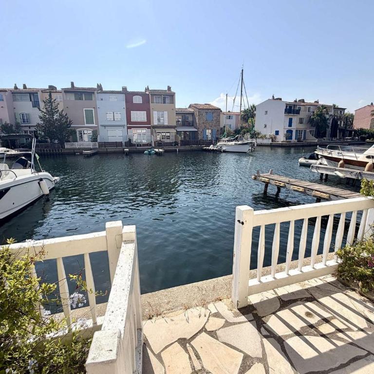 Maison avec clim et Wi-Fi, amarrage privé proche plage - FR-1-868-26 - Maison de Vacances - 10
