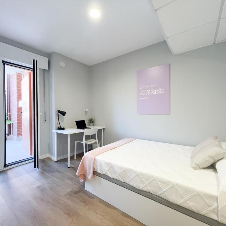 Habitaciones Madrid - La Latina - Habitación Doble con terraza - 6