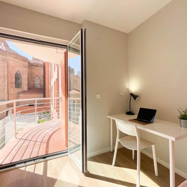 Habitaciones Madrid - La Latina - Habitación Doble con terraza - 4