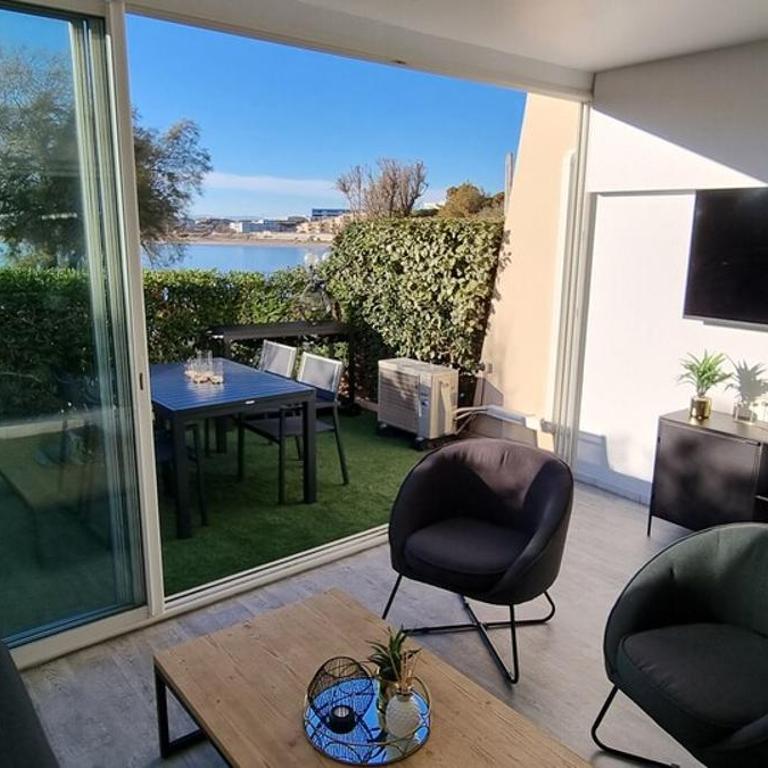 Le NEUBURG Sur La plage Vue Mer Climatisation Piscine Parking - Appartement - Vue sur Mer - 4