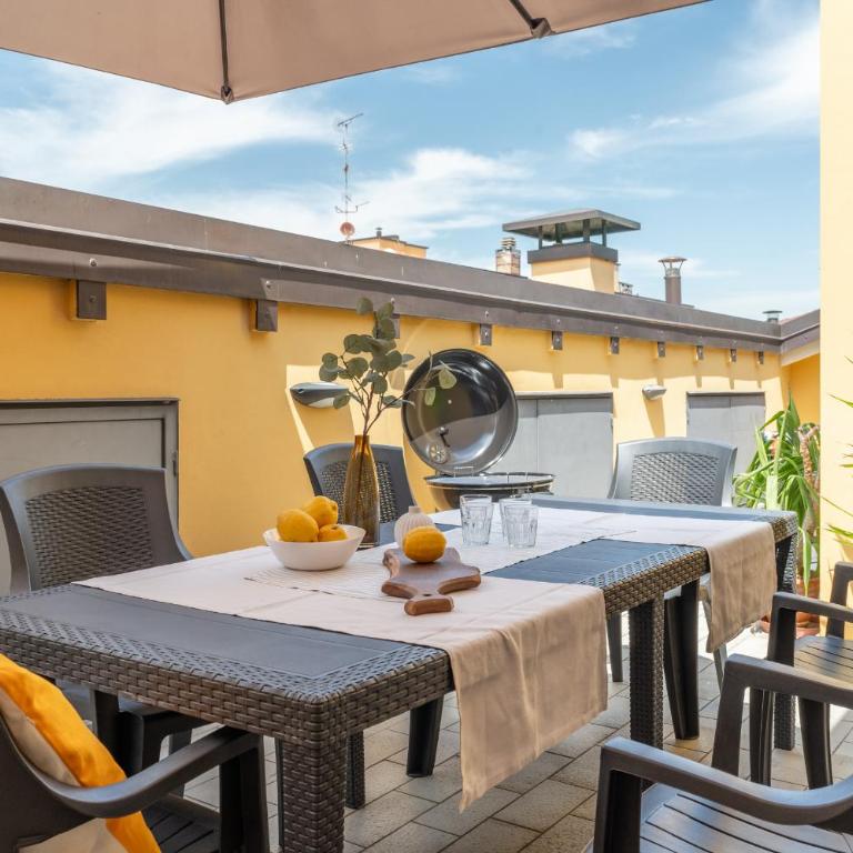 BolognaCentro 9 People Loft Private Lift and Terrace - Appartamento con 2 Camere da Letto - 34