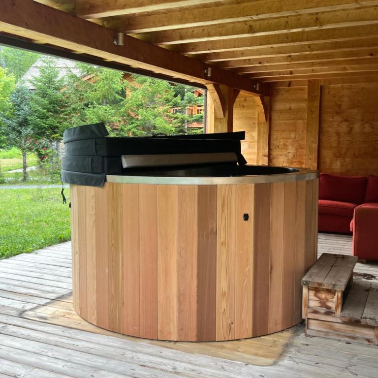 Chalet Isabelle Mountain lodge 5 stars 6 bedroom en suite sauna spa inox - Chalet - 3