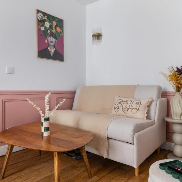 Grand studio refait a neuf Paris 16 - 4P - Studio - 7