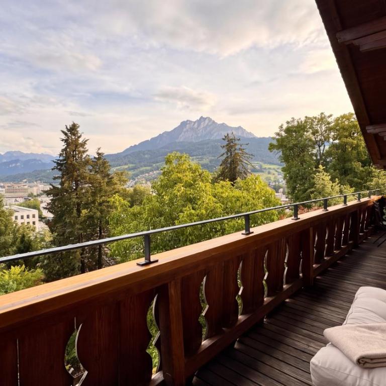 Chalet mit Seesicht & Pilatus-Panorama - Apartment mit 2 Schlafzimmern - 18