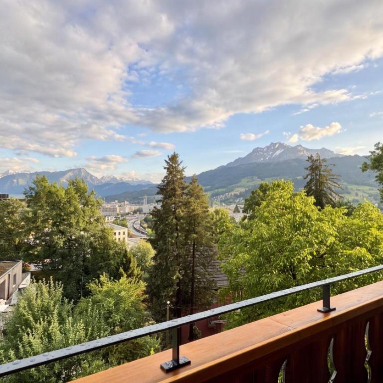 Chalet mit Seesicht & Pilatus-Panorama - Apartment mit 2 Schlafzimmern - 9