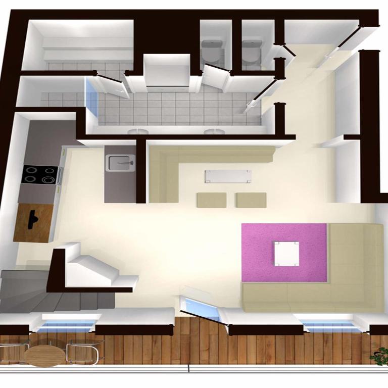 Hotel Goldried - Apartment mit 3 Schlafzimmern - 2