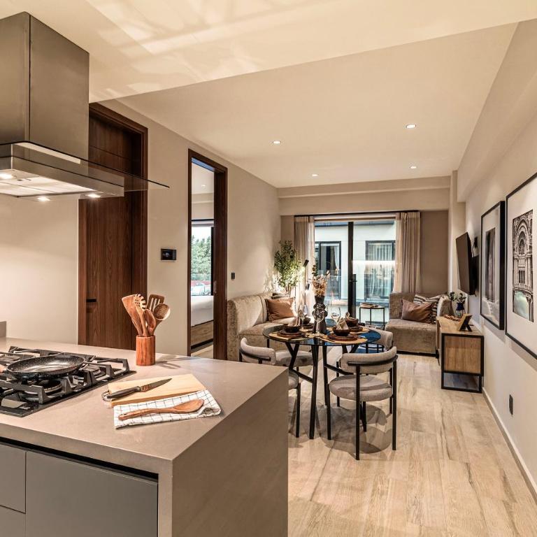 LIV Reforma by Kukun Apartments - Studio Lit King-Size Deluxe - 9