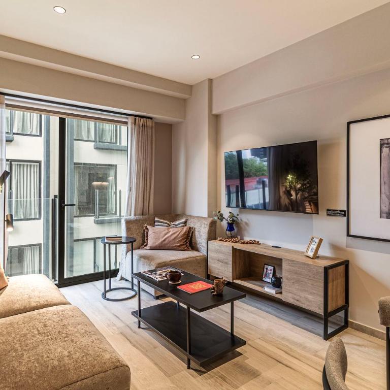 LIV Reforma by Kukun Apartments - Studio Lit King-Size Deluxe - 13