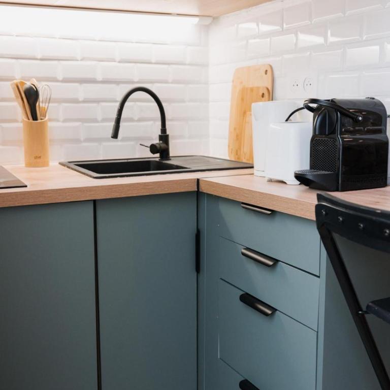Superbe studio tout équipé à 250 mètres de la plage - Appartement 1 Chambre - 15