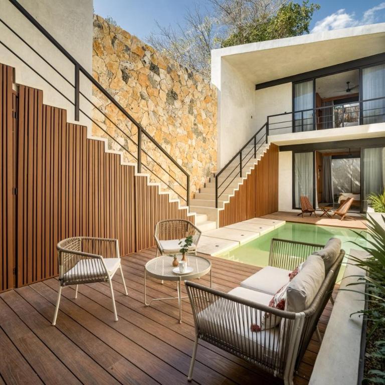 Design Retreat with Pool in Centro Merida Santiago - Three-Bedroom Vacation Home - 3