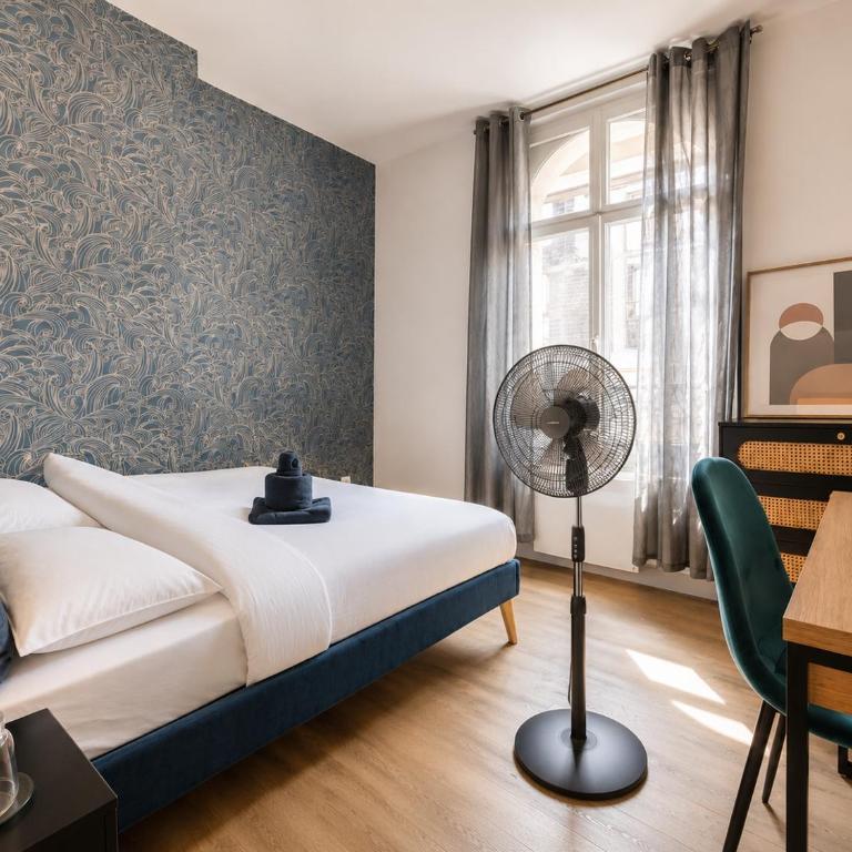 L'Onyx - Un Appartement Premium en Centre-ville, Gare SNCF à 5 min, WiFi & calme - Apartment mit 2 Schlafzimmern - 6