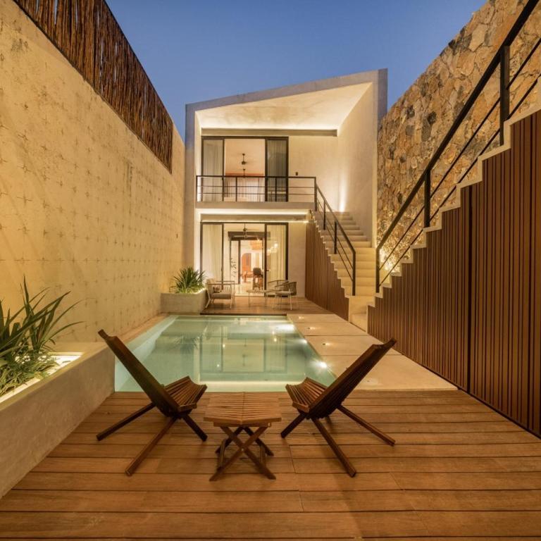 Design Retreat with Pool in Centro Merida Santiago - Three-Bedroom Vacation Home - 23