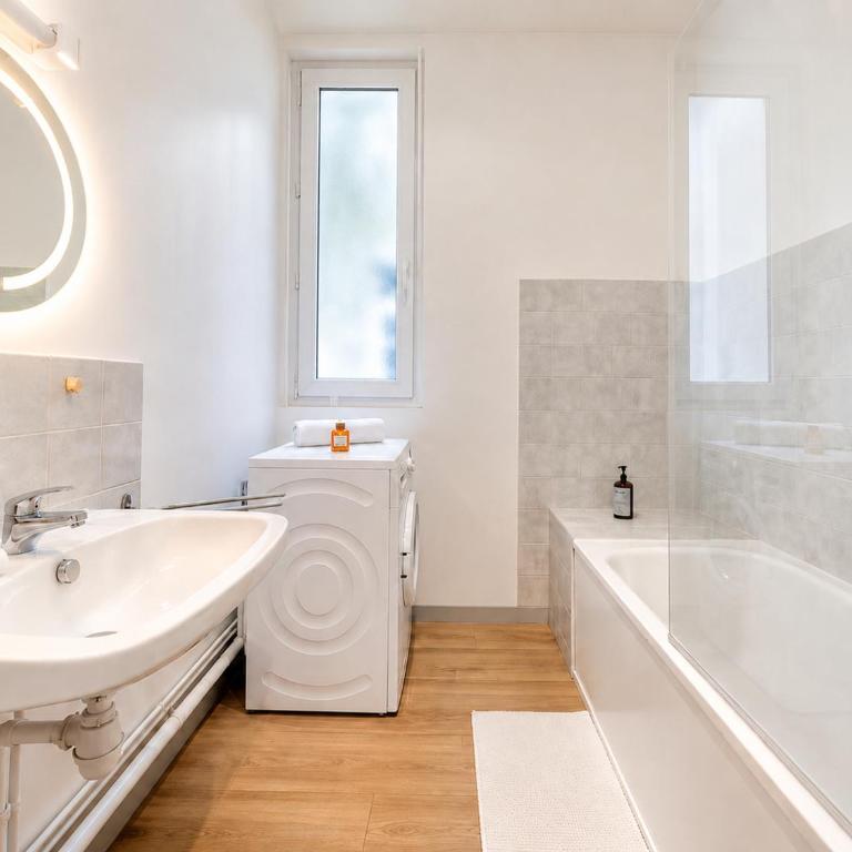 L'Onyx - Un Appartement Premium en Centre-ville, Gare SNCF à 5 min, WiFi & calme - Apartment mit 2 Schlafzimmern - 5