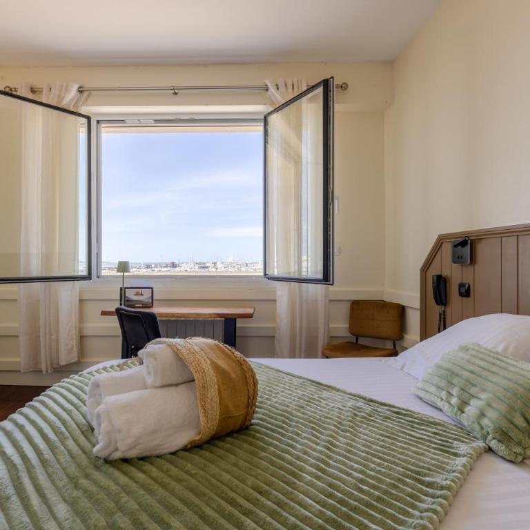 Logis Hôtel Rêve de Sable - Chambre Double - Vue sur Mer - 9