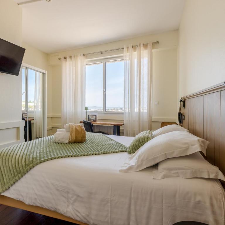 Logis Hôtel Rêve de Sable - Chambre Double - Vue sur Mer - 8