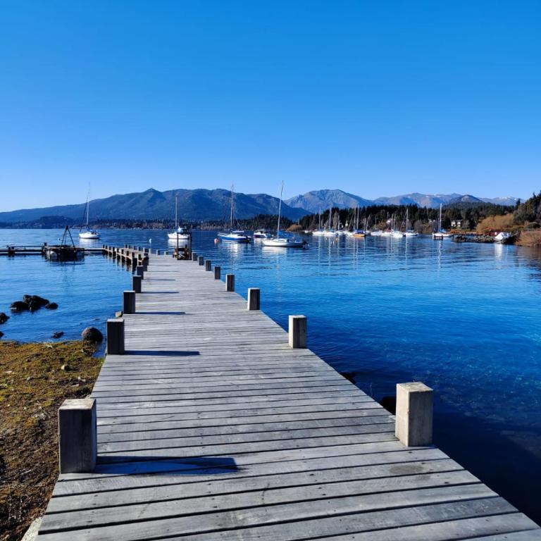 Monoambiente a estrenar con acceso directo a playa del Lago Nahuel Huapi - Apartamento Estudio - 6