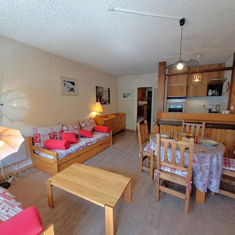 Studio 4 pers, centre station Les Deux Alpes, animaux admis - FR-1-516-75 - Monolocale - 7