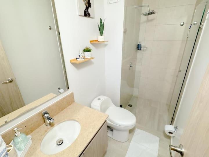Moderno Apartamento con balcón y espectacular vista al mar en Terraz - One-Bedroom Apartment - 18