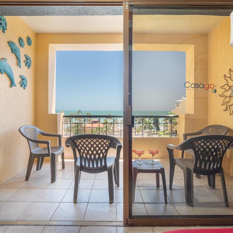 Ocean View 2BR Condo at Princesa de Peñasco – Beautiful Balcony View - Maison de Vacances - 9