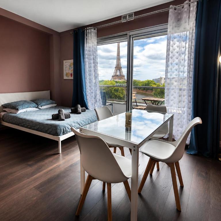 Studio Kennedy 5 min à pied de la Tour Eiffel - Appartement 1 Chambre - 9