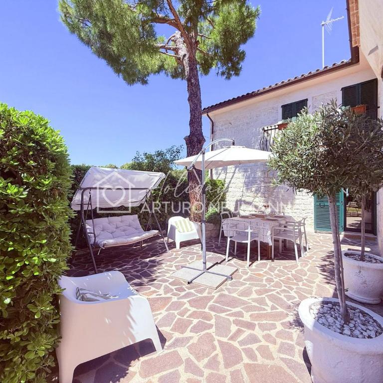 144 - Porzione di villa IN ORIGINALE PIETRA DEL CONERO CON MERAVIGLIOSA VISTA MARE wifi aria condizionata SPIAGGIA WHITE IN OMAGGIO dal lun al ven fino al 2 agosto - Villa de 2 dormitorios - 16