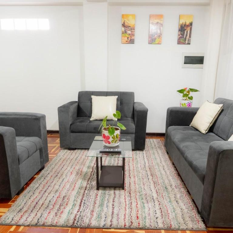 Siéntete como en casa, excelente apartamento - Three-Bedroom Apartment - 21