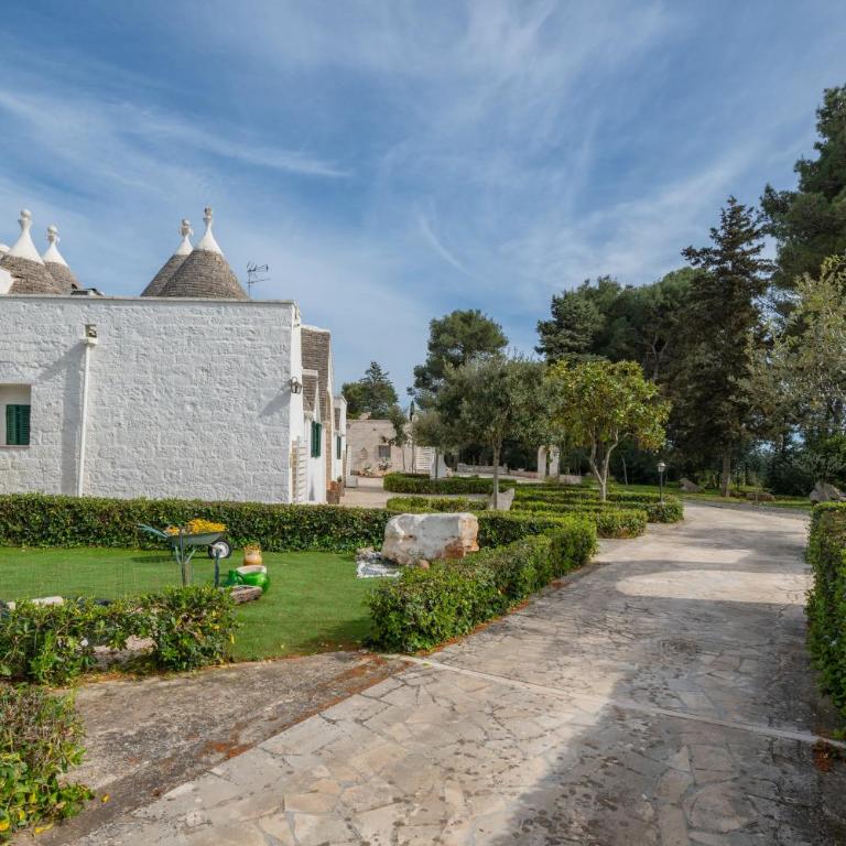 Trullo degli Anelli in Masseria - Appartamento con 1 Camera da Letto e Vista Giardino - 24