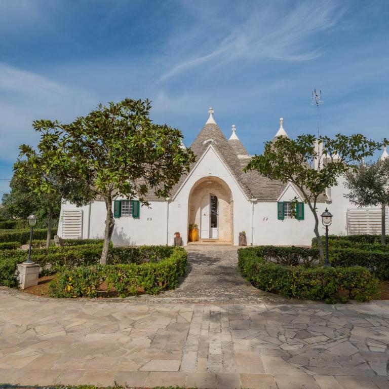 Trullo degli Anelli in Masseria - Appartamento con 1 Camera da Letto e Vista Giardino - 20