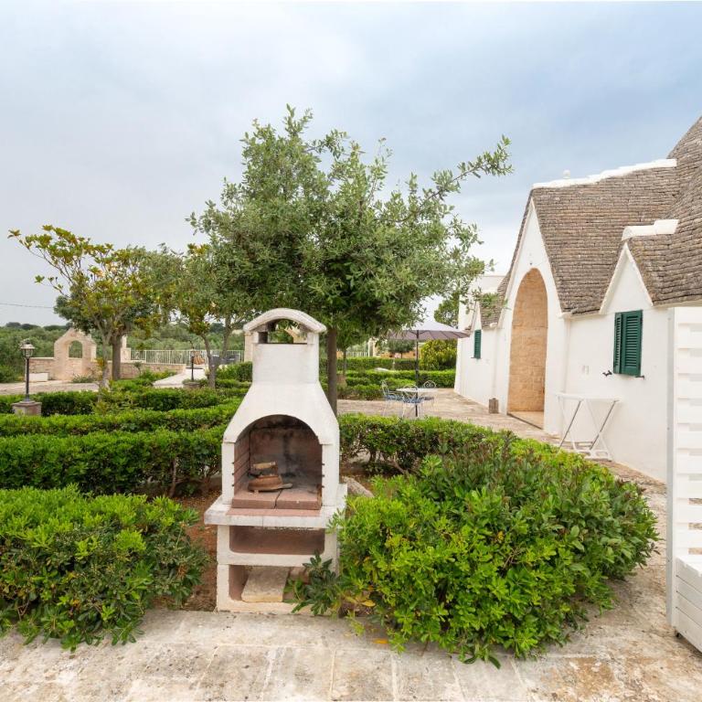 Trullo il Focolare in Masseria - Appartamento Deluxe con 2 Camere da Letto e Vista Giardino - 21