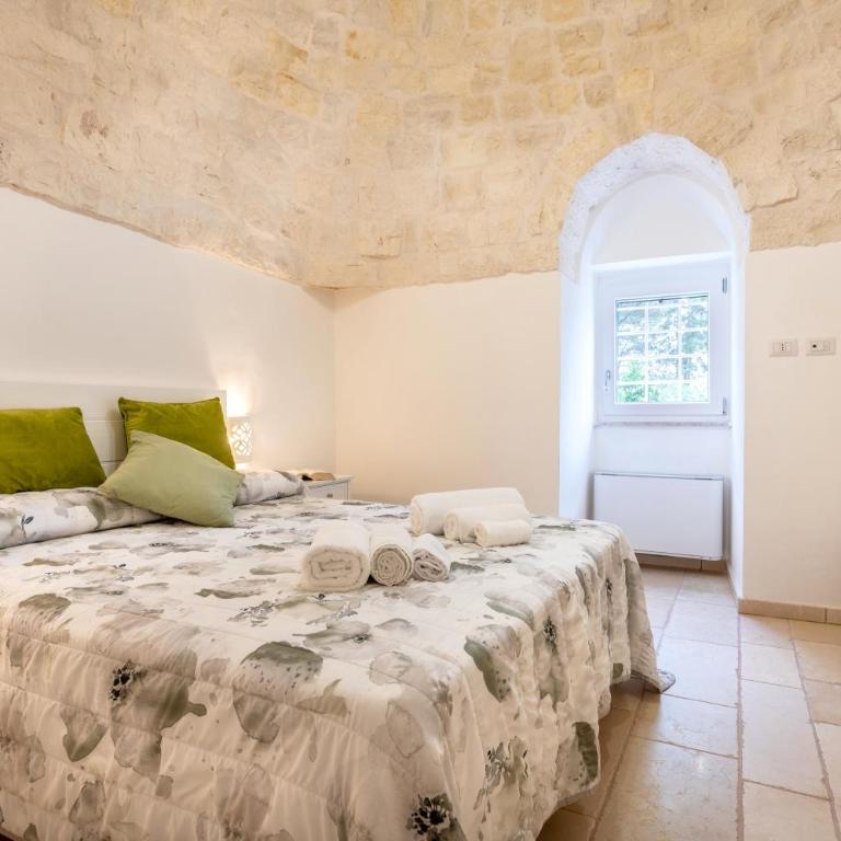 Trullo il Focolare in Masseria - Appartamento Deluxe con 2 Camere da Letto e Vista Giardino - 9