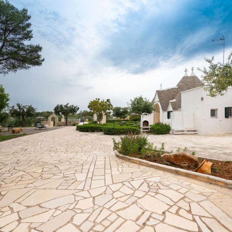 Trullo il Focolare in Masseria - Appartamento Deluxe con 2 Camere da Letto e Vista Giardino - 28