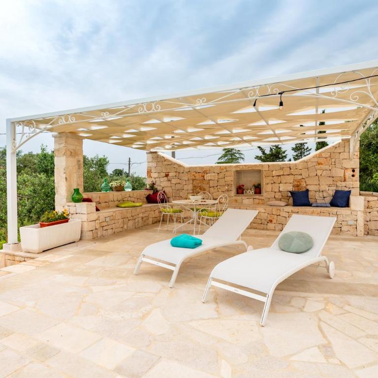 Trullo il Focolare in Masseria - Appartamento Deluxe con 2 Camere da Letto e Vista Giardino - 20