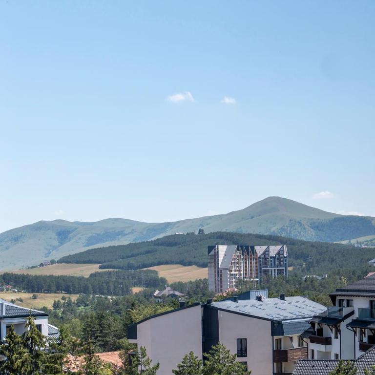 Luxury Apartment with View & Private Garage - Spa & Wellness at 21st Century Zlatibor Residence - Apartment mit 2 Schlafzimmern und Terrasse - 43