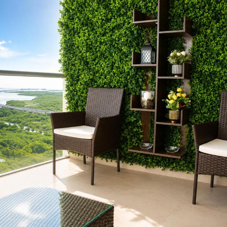 Private Terrace with Spectacular Ocean Lagoon Views - Apartamento de 2 dormitorios con vistas al mar - 7