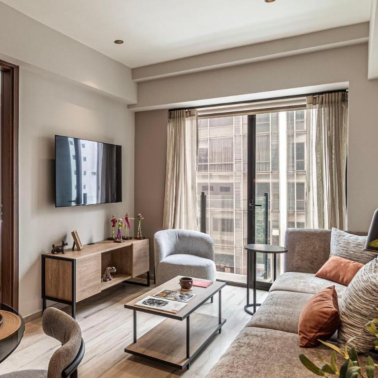 LIV Reforma by Kukun Apartments - Studio avec Balcon - 11