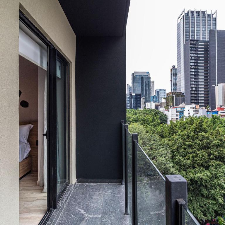 LIV Reforma by Kukun Apartments - Studio avec Balcon - 23
