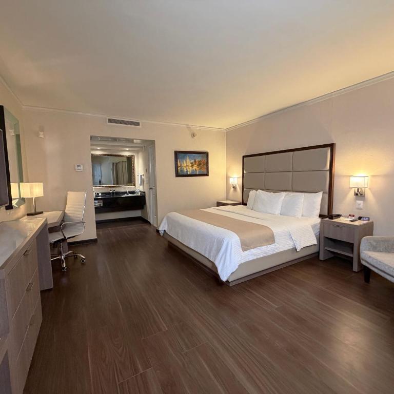 Safi Royal Luxury Centro - Habitación con cama extragrande y vistas al jardín - 1