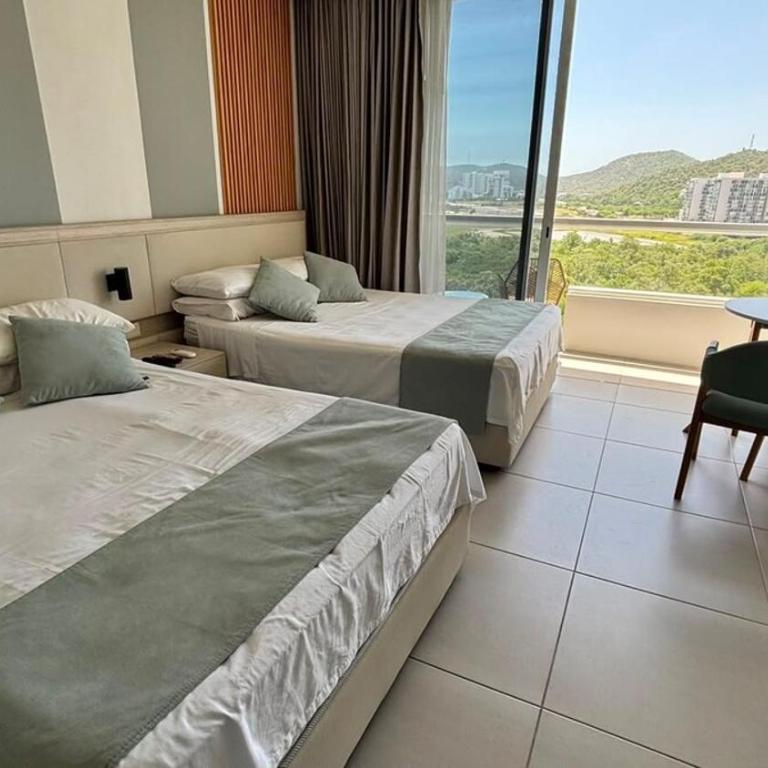 Confort y Vista Lateral Al Mar - One-Bedroom Apartment - 6