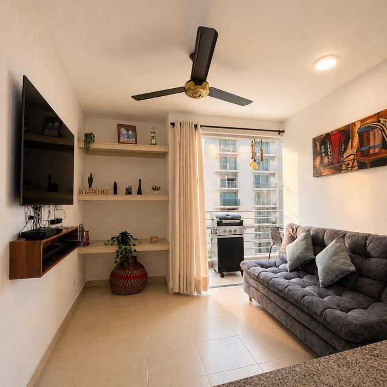 Lindo Apartamento completo, piscinas, BBQ y terraza - Apartamento de 2 dormitorios - 5
