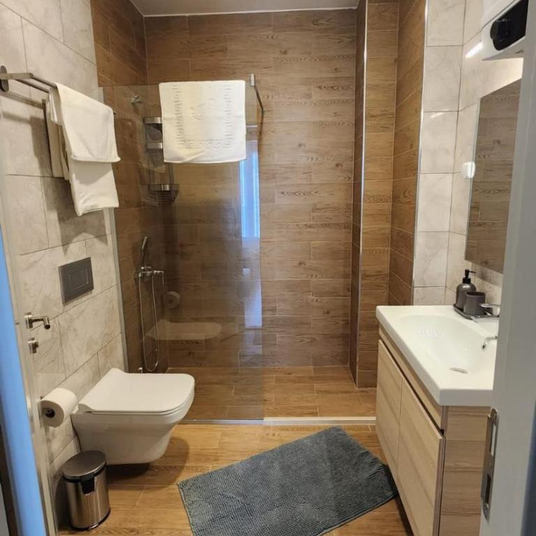 PMTR BAR Luxury Sea View 2BR Apartment Modern Pool Parking - Appartement Familial 2 Chambres - 11