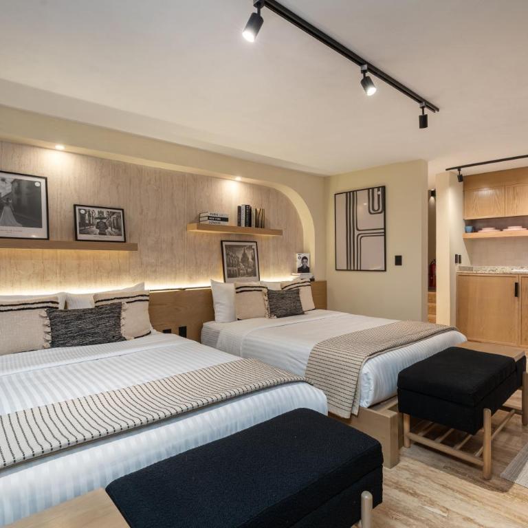 Loft 1905, Modern 2BR Smart Loft in Centro San Miguel de Allende - Apartment mit 2 Schlafzimmern - 1