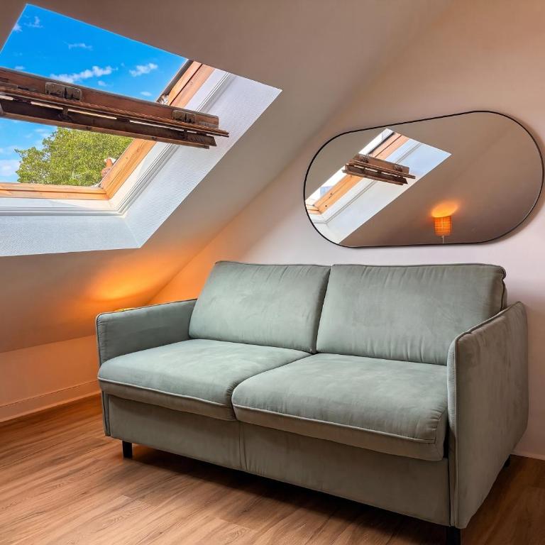 Le Nid Angevin - Lumière sous les toits - Ney - Appartement 1 Chambre - 13
