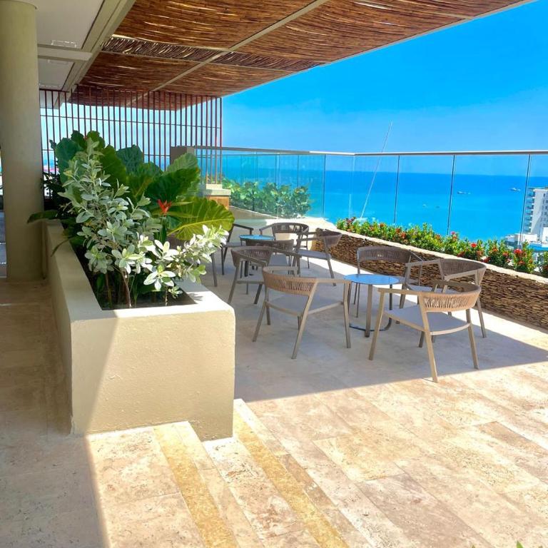 Hermoso Apartamento en Bello Horizonte, con piscina vista al mar - One-Bedroom Apartment - 40