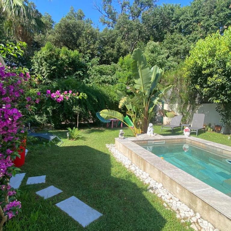 Villa bord de mer-Le Mas de Fabregas - 800 m de la plage - Villa avec Piscine Privée - 1