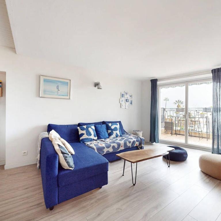 L'heure bleue Vue mer, plage et port à pied - Appartement 2 Chambres - 10