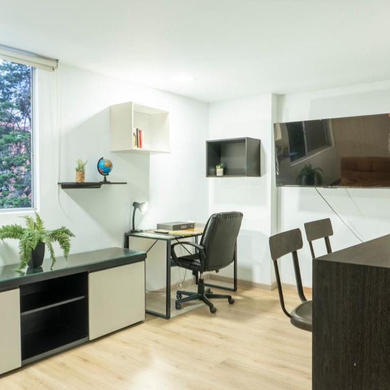 Skyline Studio, Workspace, El Poblado - One-Bedroom Apartment - 9