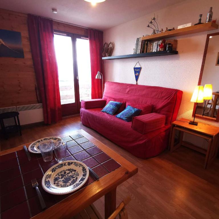 Appartement aux Adrets-Prapoutel, 2 pièces, balcon, proche pistes et commerces - Apartment mit 1 Schlafzimmer - 3