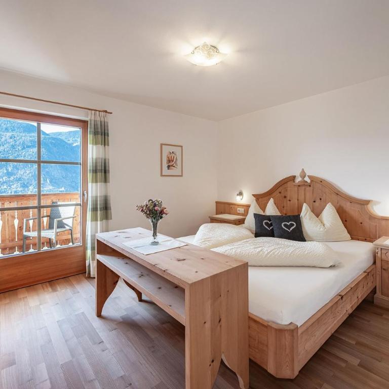 Sonnenschein Moarlhof Kastelruth - Two-Bedroom Deluxe Apartment with Garden View - 11