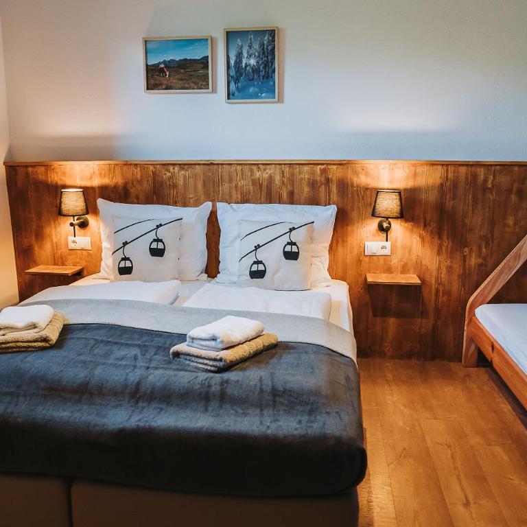 Familienlodge Berger - Premium Apartment mit 3 Schlafzimmern und Balkon - 12
